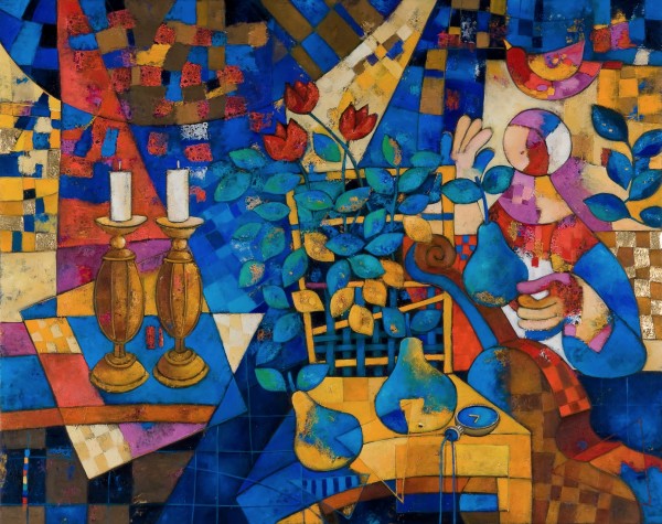 Romantic Poetry 40x32